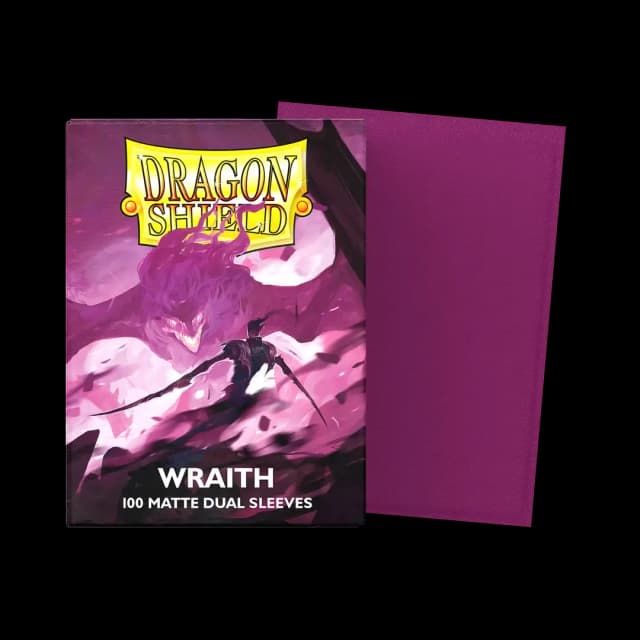 Dragon Shield - 100 Sleeves / protège-cartes standard dual mat Wraith