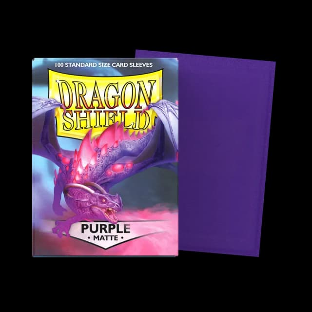 Dragon Shield - 100 sleeves / protèges cartes standard matte Purple
