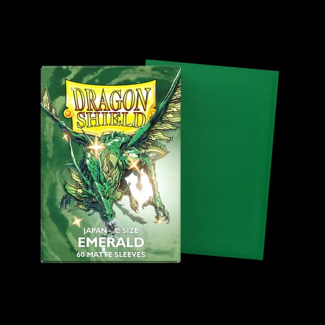 Dragon Shield - 60 protèges cartes / sleeves MINI matte Emeraude