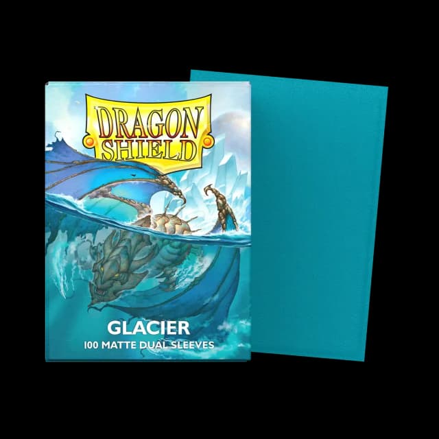 Dragon Shield - 100 sleeves / protèges cartes standard matte Glacier