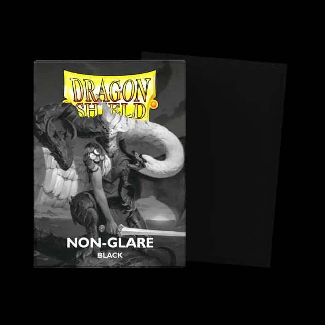 Dragon Shield - 100 sleeves / protèges cartes standard Noire Non-Glare