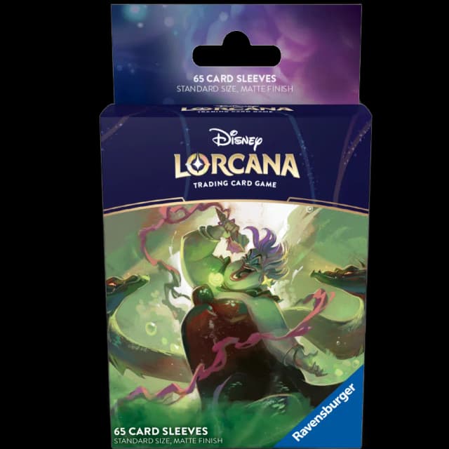 Ravensburger Disney Lorcana - 65 Protèges Cartes / sleeves STANDARD - Ursula