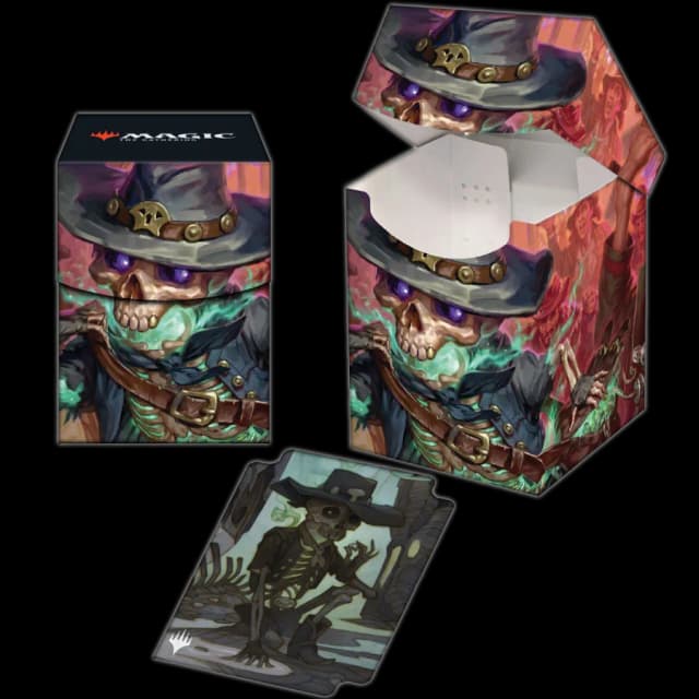 Deck Box Ultra Pro Magic - Outlaws of Thunder Junction : Tinybones, le pickpocket