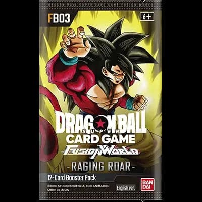 Dragon Ball Super Fusion World - Booster FB03 : Raging Roar ANGLAIS