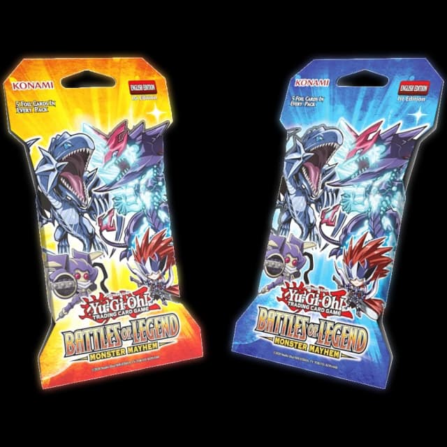 Yu-Gi-Oh! Booster sous blister Batailles de Légendes : Le tumulte des monstres FR (1 booster aléatoire)