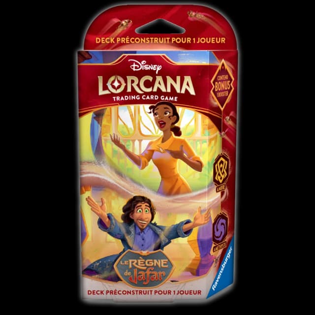 Disney Lorcana : Le Règne de Jafar - Deck de démarrage Tiana & Bruno FR