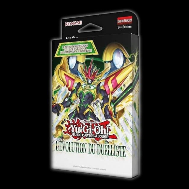Yu-Gi-Oh! Pack de 3 boosters - L'évolution du duelliste FR