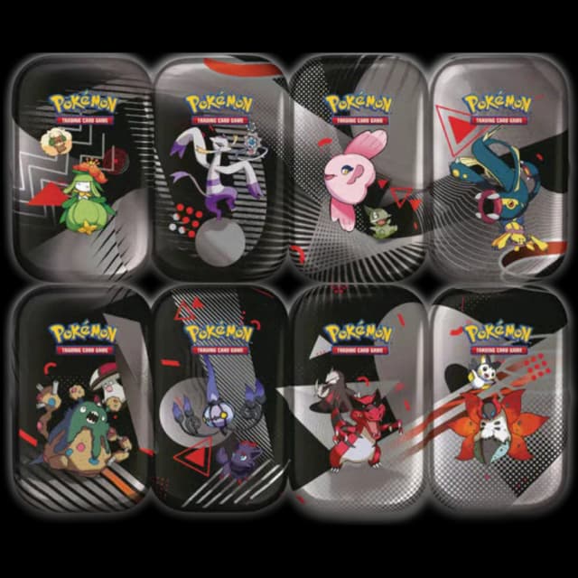 Pokémon JCC : Mini-boîte Unys Écarlate et Violet - EV 10.5 Foudre Noire et Flamme Blanche (1x mini-boîte aléatoire) - FR