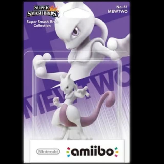 Amiibo n°51 Mewtwo Super Smash Bros. Collection