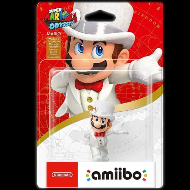 Amiibo Wedding Mario Super Mario Odyssey Collection