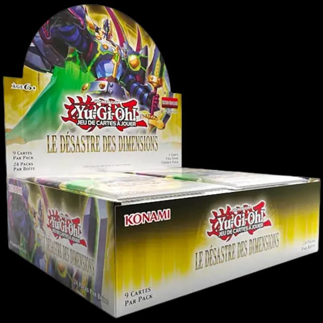 Yu-Gi-Oh! Display / Boite de 24 boosters Le désastre des dimensions