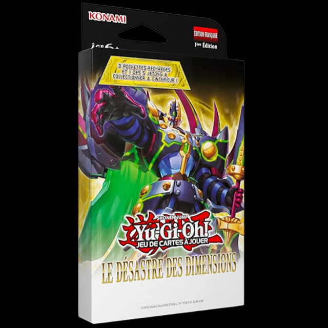 Yu-Gi-Oh! Pack de 3 boosters - Le Désastre des Dimensions FR