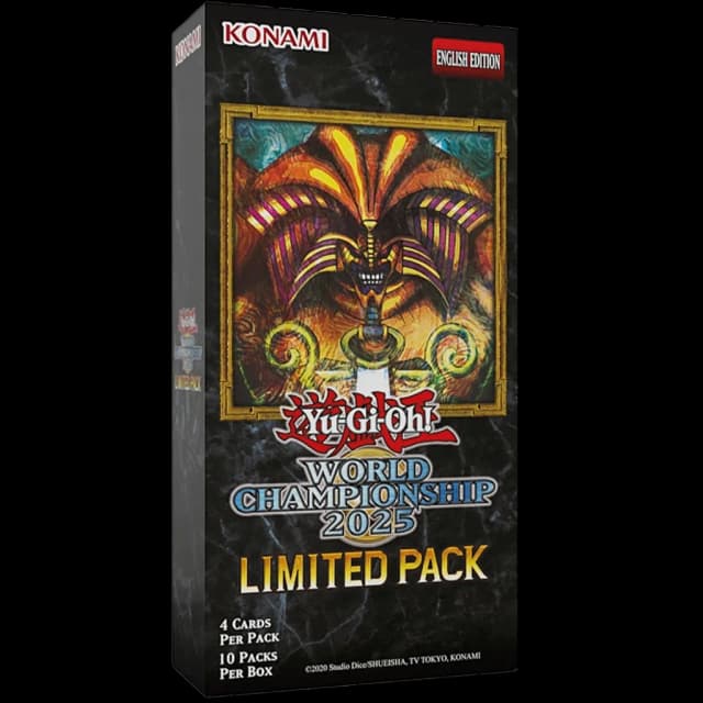 Yu-Gi-Oh! World Championship 2025 Limited Pack Display (10 Boosters) - ANGLAIS