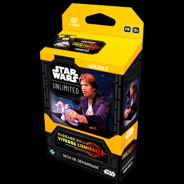 Star Wars Unlimited - Deck de Démarrage Han Solo - Set 04 Passage Vitesse Lumière - FR