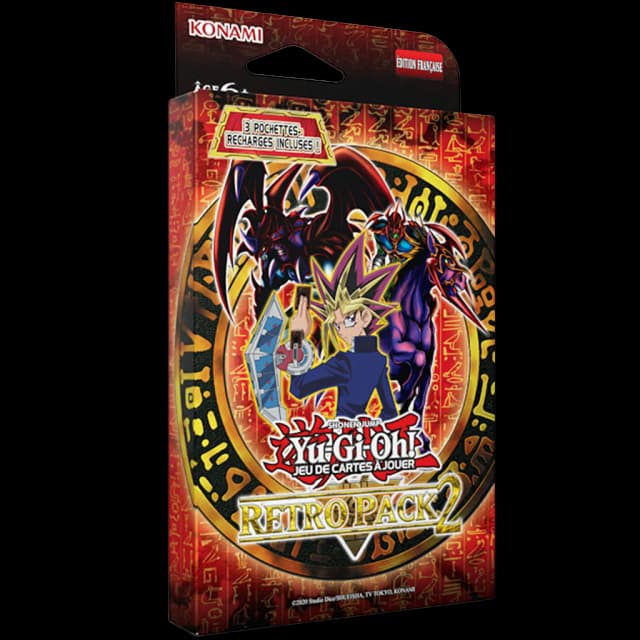 PRÉCOMMANDE Yu-Gi-Oh! Pack de 3 Boosters Retro Pack 2 réimpression - FR