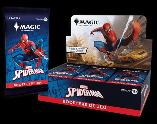 Magic: The Gathering - Display / Boîte de 36 boosters Spider-Man - FR